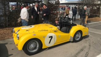 Historic giant killer: the tiny but mighty two-seat Triumph TR2