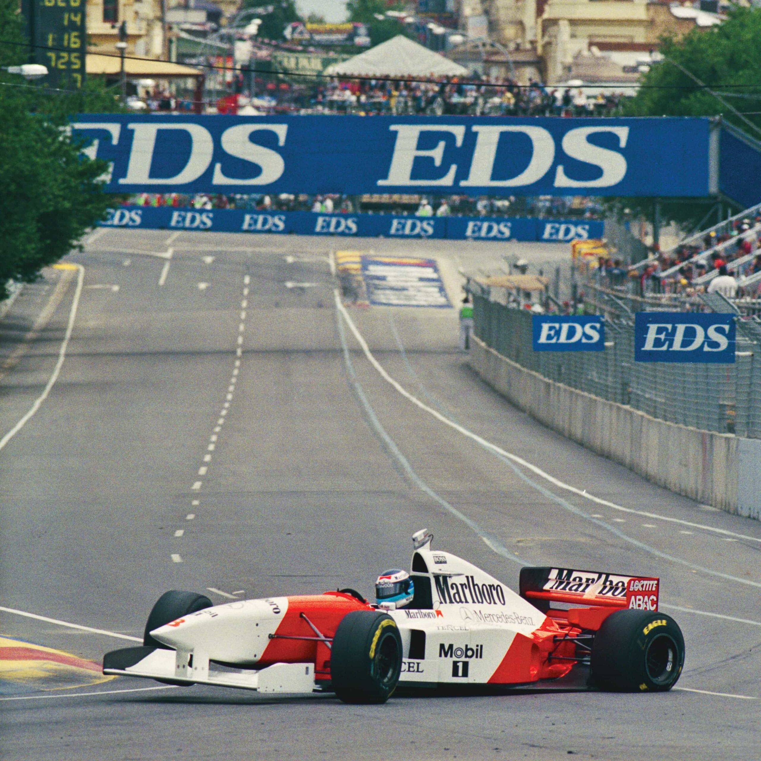 1995 Australian GP Mika Hakkinen McLaren