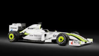 Brawn F1 car once owned by Jenson Button to be sold