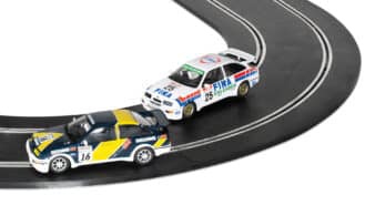 With Scalextric, there’s no winter break