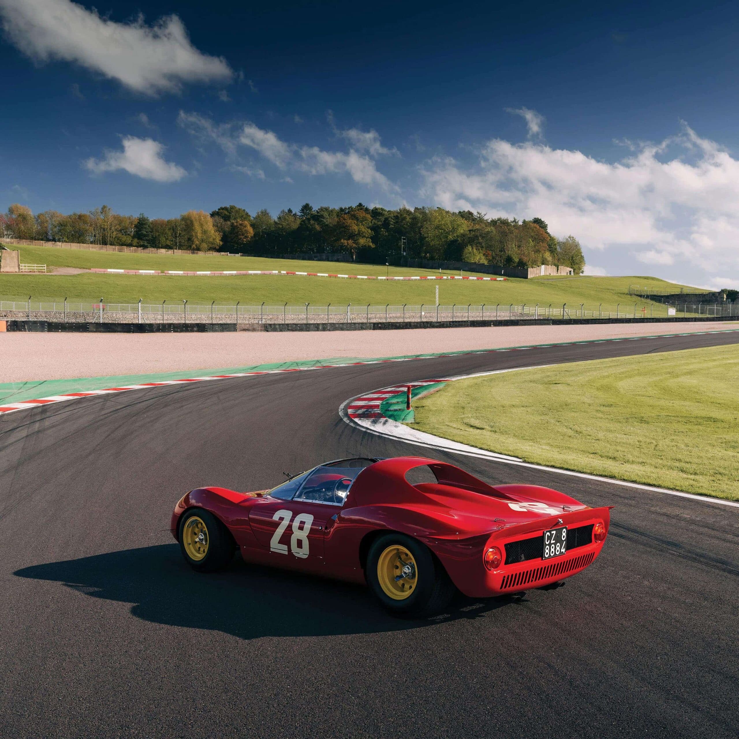 Ferrari Dino 206S Spider rear