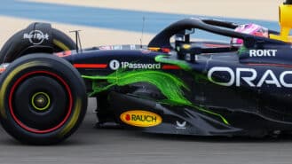 Flow-vis paint: why do F1 teams use it during pre-season testing?