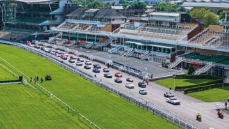 Ford Galaxie heads Aintree cavalcade as circuit marks two anniversaries