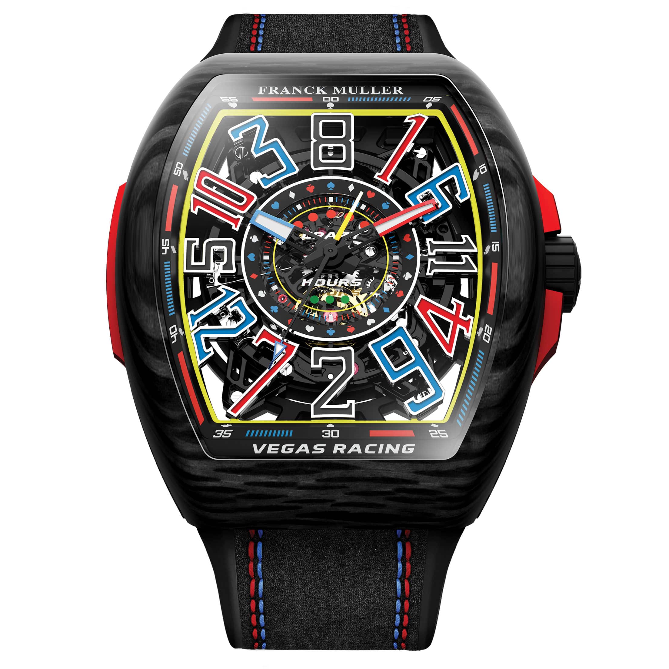 Franck Muller Vanguard Vegas Racing Crazy Hours watch