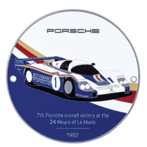 Porsche grille badge