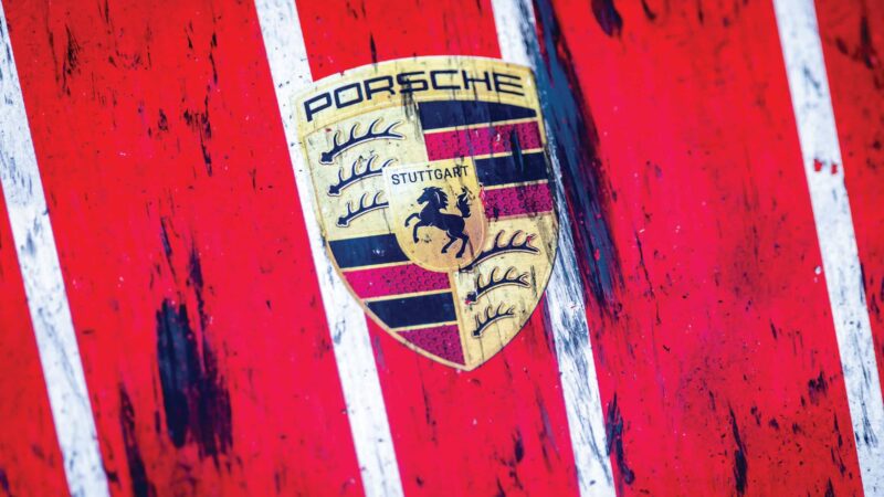 Porsche sticker Daytona