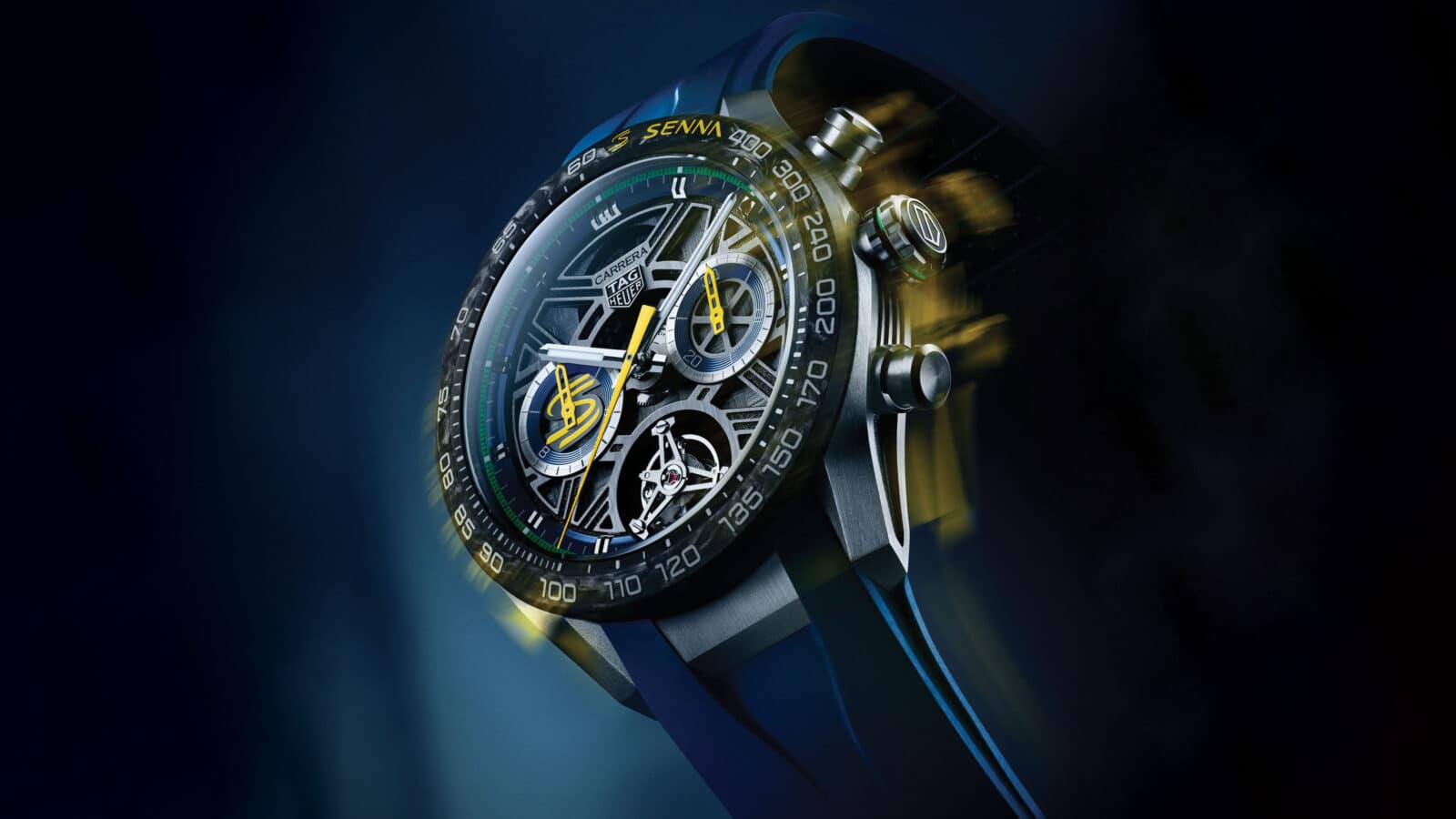 TAG Heuer Carrera Chronograph Tourbillon x Senna